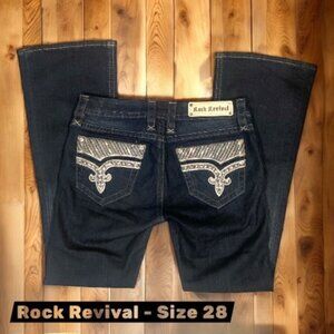 Rock Revival Women's Bootcut Jeans Size 28